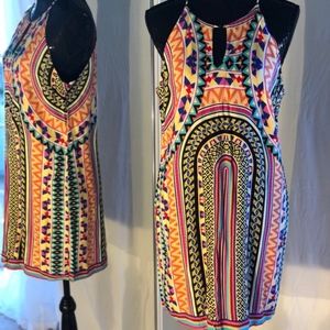 Renee C Aztec Print Sundress